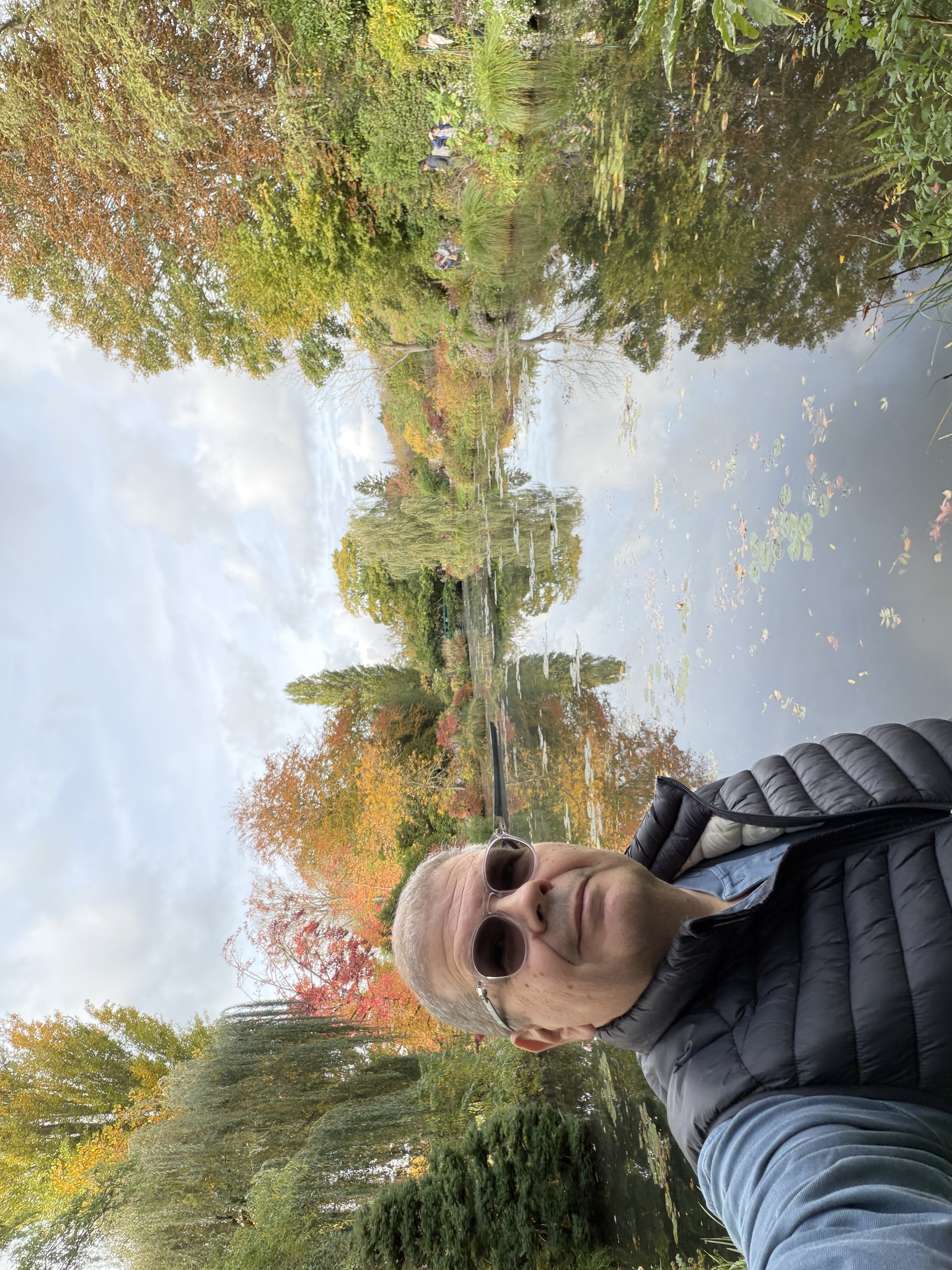 Luis Miguel Molina en Giverny